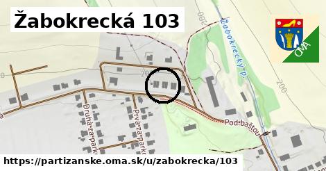 Žabokrecká 103, Partizánske