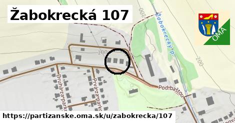 Žabokrecká 107, Partizánske