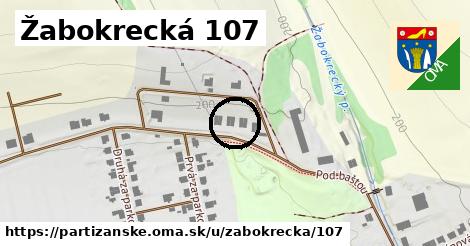 Žabokrecká 107, Partizánske