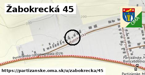 Žabokrecká 45, Partizánske