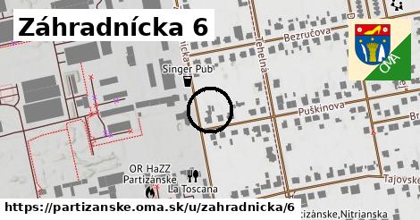 Záhradnícka 6, Partizánske