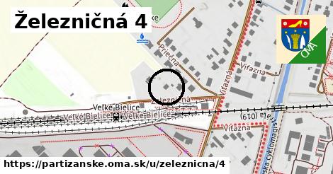 Železničná 4, Partizánske