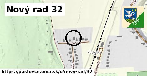 Nový rad 32, Pastovce