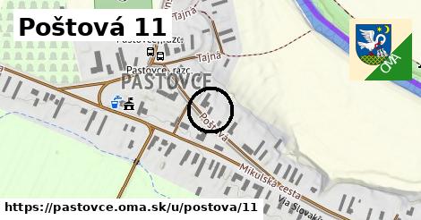 Poštová 11, Pastovce