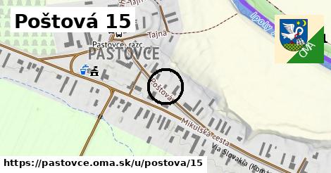 Poštová 15, Pastovce