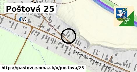 Poštová 25, Pastovce
