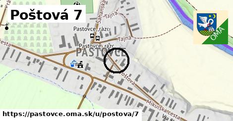 Poštová 7, Pastovce