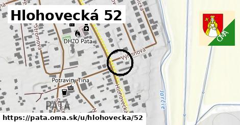 Hlohovecká 52, Pata