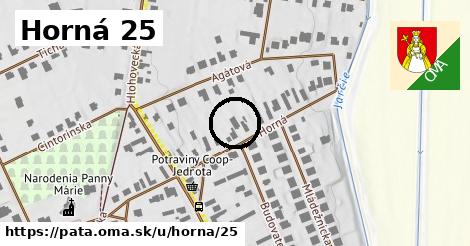 Horná 25, Pata