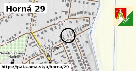 Horná 29, Pata