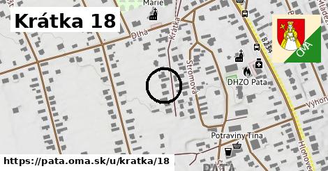 Krátka 18, Pata