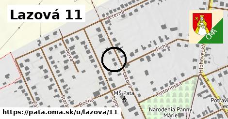 Lazová 11, Pata