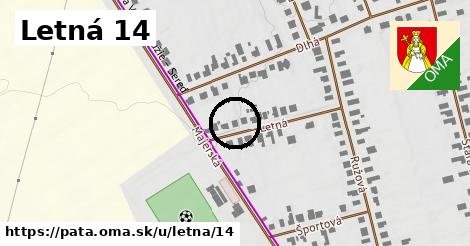 Letná 14, Pata