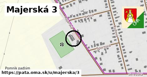 Majerská 3, Pata