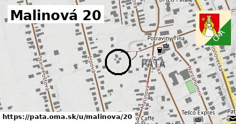 Malinová 20, Pata
