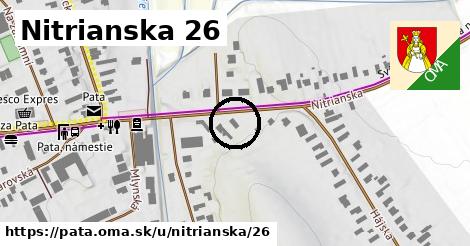 Nitrianska 26, Pata