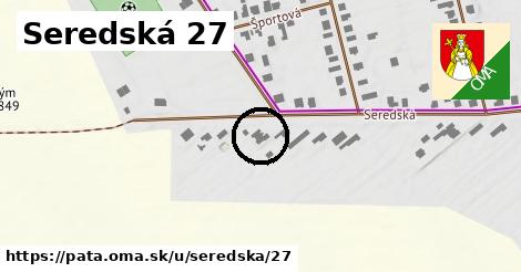 Seredská 27, Pata