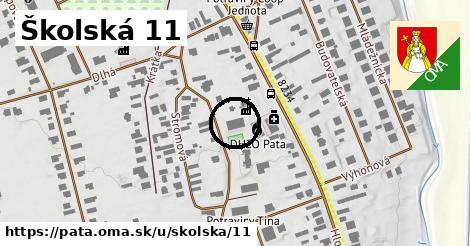 Školská 11, Pata