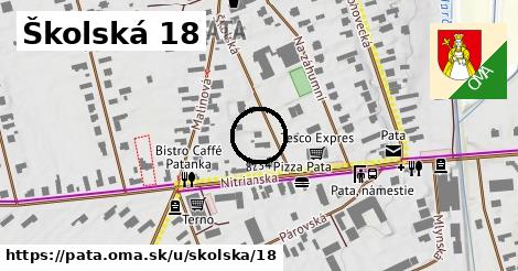 Školská 18, Pata