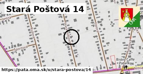 Stará Poštová 14, Pata