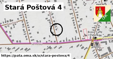 Stará Poštová 4, Pata