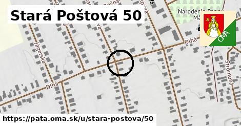 Stará Poštová 50, Pata