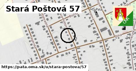 Stará Poštová 57, Pata