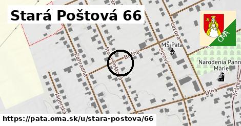 Stará Poštová 66, Pata