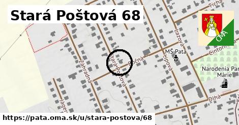 Stará Poštová 68, Pata