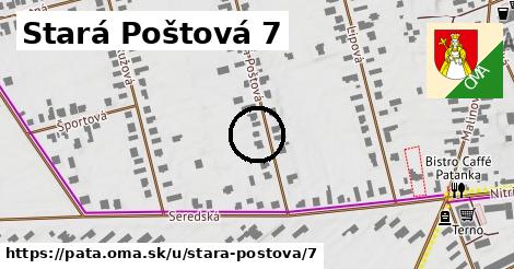 Stará Poštová 7, Pata