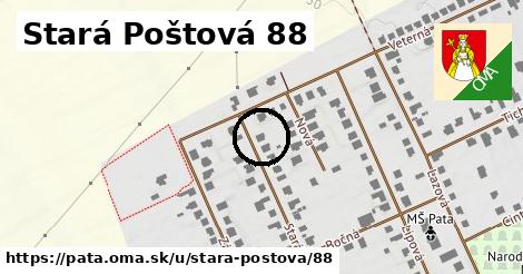 Stará Poštová 88, Pata