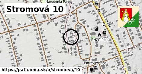 Stromová 10, Pata