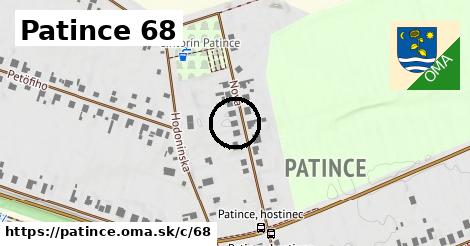 Patince <span class="supisne">68</span>