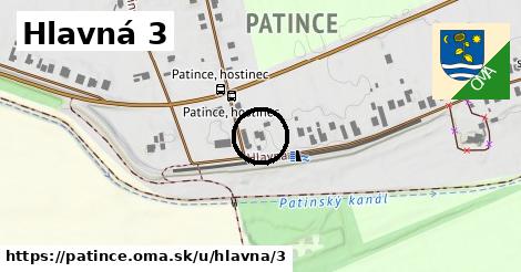 Hlavná 3, Patince