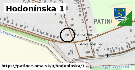 Hodonínska 1, Patince