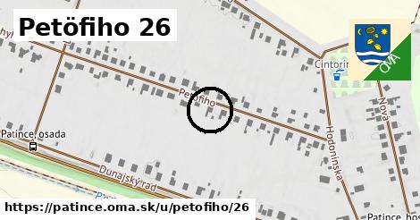 Petöfiho 26, Patince