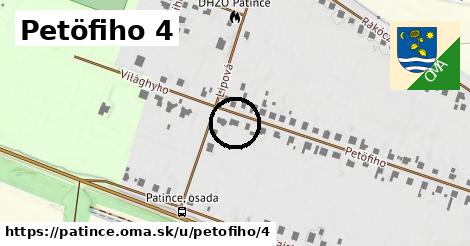 Petöfiho 4, Patince