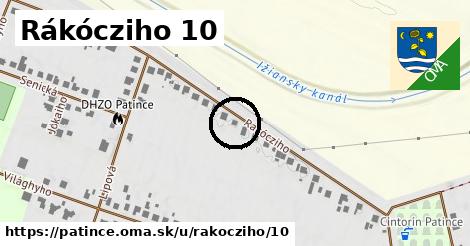 Rákócziho 10, Patince