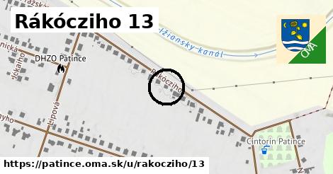 Rákócziho 13, Patince