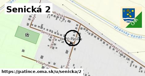 Senická 2, Patince