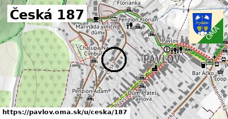 Česká 187, Pavlov