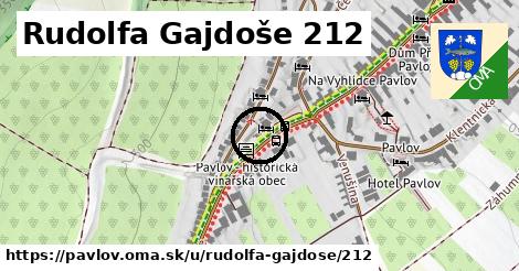 Rudolfa Gajdoše 212, Pavlov