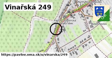 Vinařská 249, Pavlov