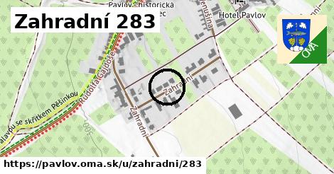 Zahradní 283, Pavlov