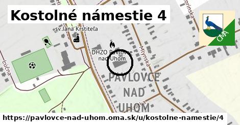 Kostolné námestie 4, Pavlovce nad Uhom