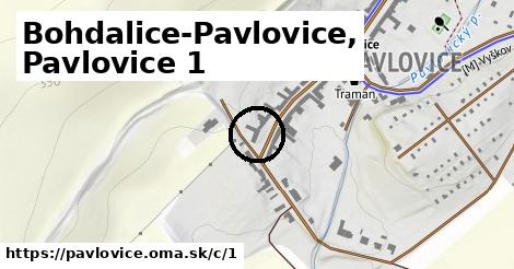 Bohdalice-Pavlovice, Pavlovice <span class="supisne">1</span>