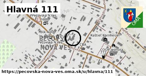 Hlavná 111, Pečovská Nová Ves