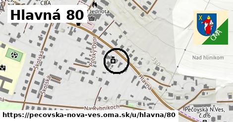 Hlavná 80, Pečovská Nová Ves