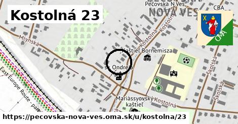 Kostolná 23, Pečovská Nová Ves