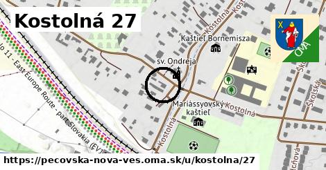 Kostolná 27, Pečovská Nová Ves